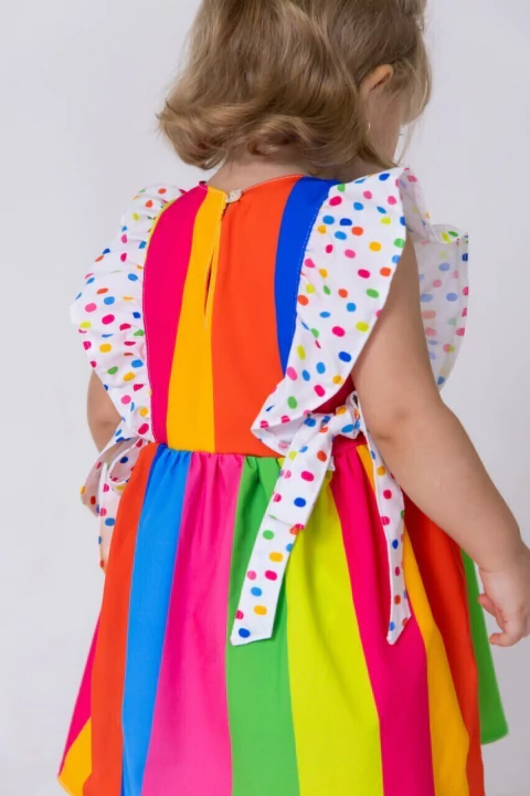 Vestido Masha Baby Color Listrado