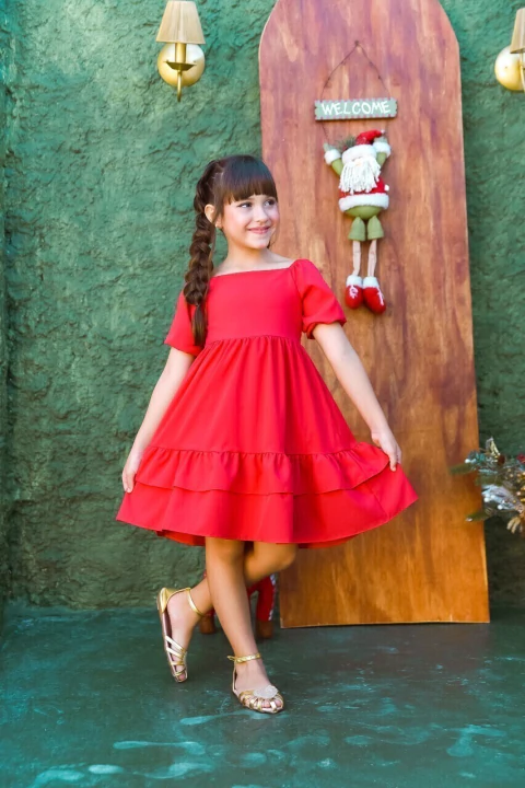 Vestido Alice Vermelho