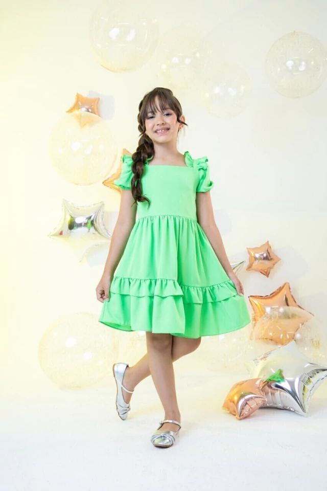 Vestido Anabela Verde