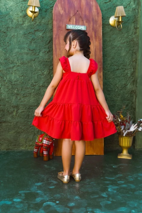 Vestido Babi Vermelho