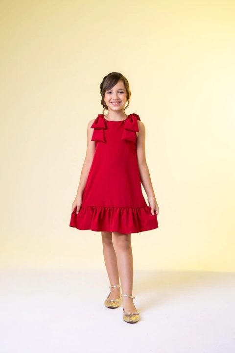 Vestido Luana Vermelho