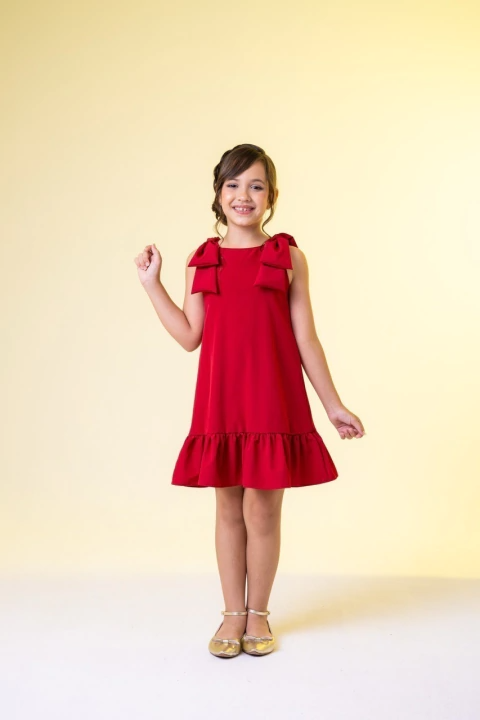 Vestido Luana Vermelho