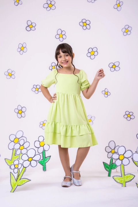 Vestido Alice Verde Cana