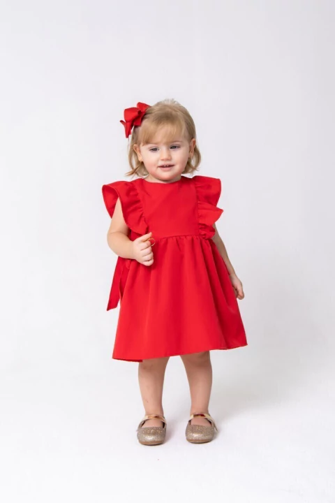 Vestido Masha Baby Vermelho