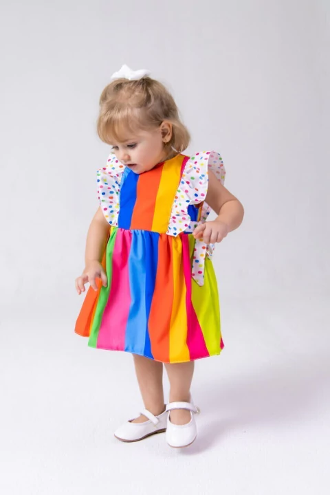 Vestido Masha Baby Color Listrado