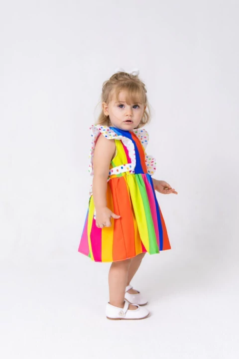 Vestido Masha Baby Color Listrado